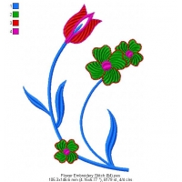 Flower Embroidery Stitch 64